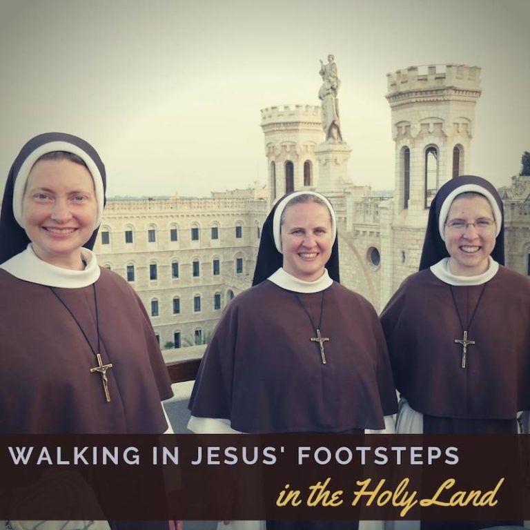 Walking in Jesus’ Footsteps in the Holy Land